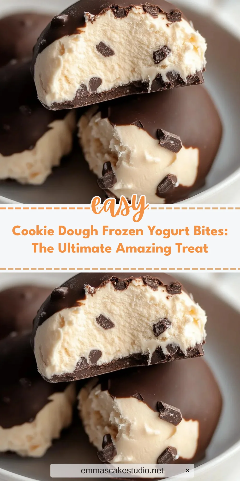 Cookie Dough Frozen Yogurt Bites: The Ultimate Amazing Treat