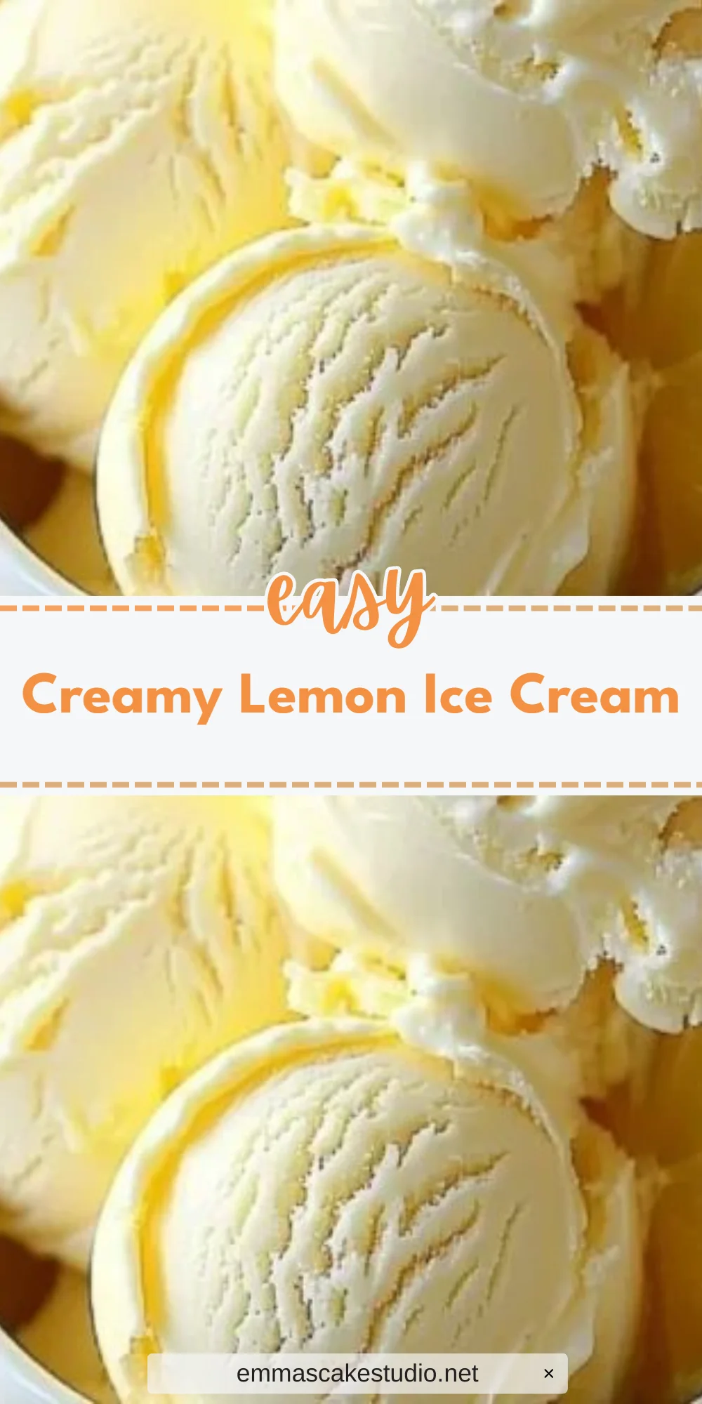 Creamy Lemon Ice Cream