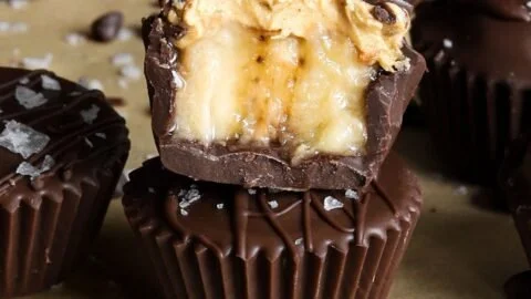 Frozen Protein Banana Chocolate Bites
