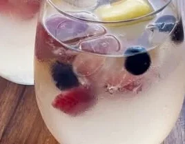 Refreshing fruit infused coconut water with natural ingredients.