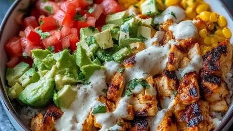 Irresistibly Flavorful Grilled Chicken Burrito Bowls to Savor