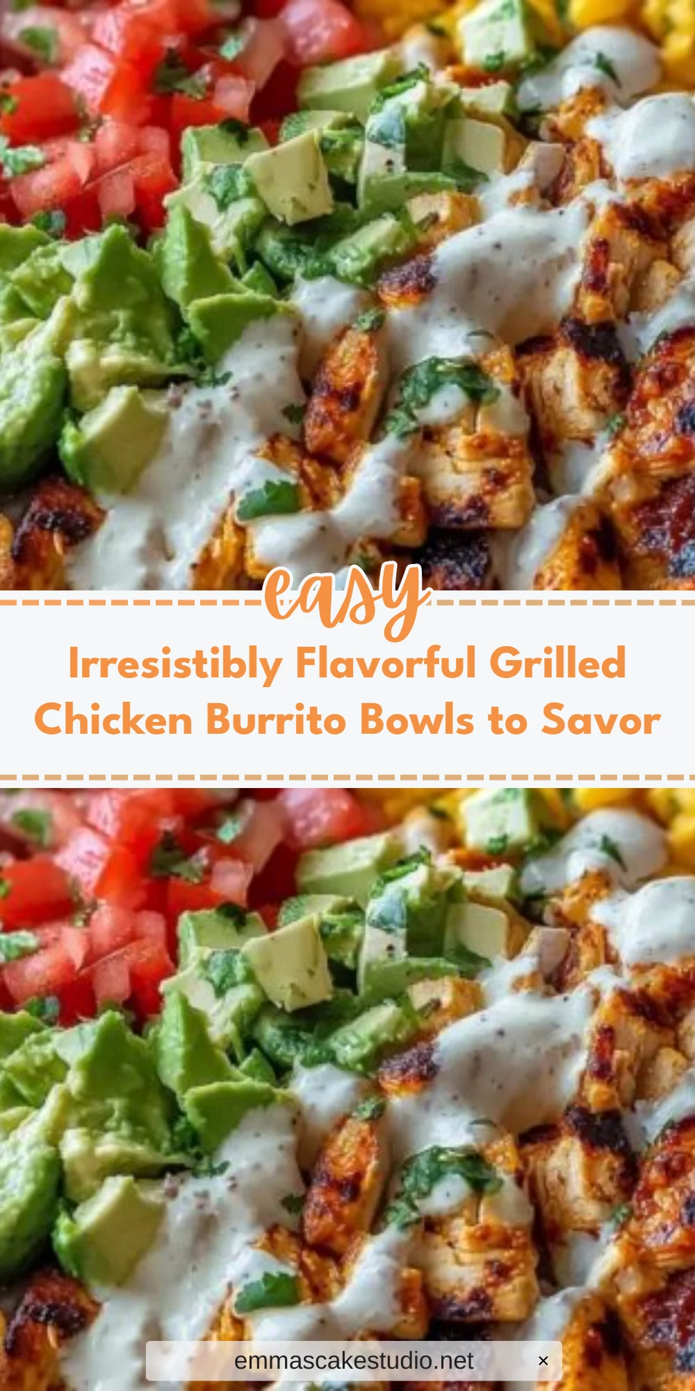 Irresistibly Flavorful Grilled Chicken Burrito Bowls to Savor