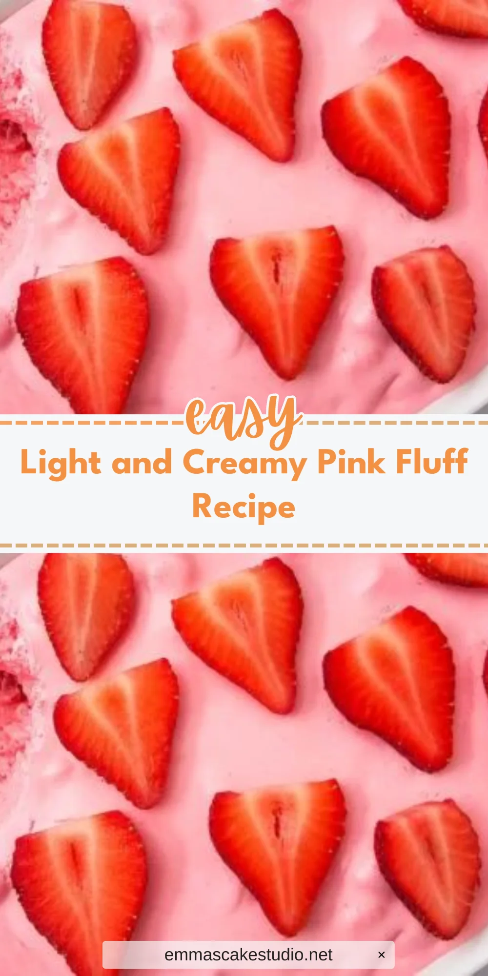 Light and Creamy Pink Fluff Recipe
