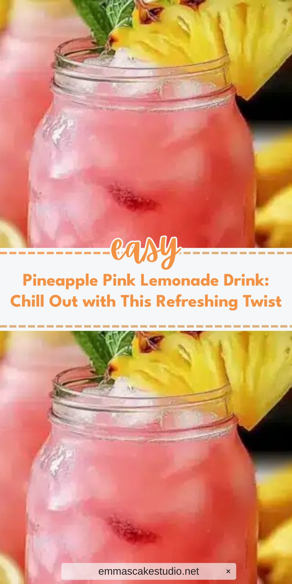 Pineapple Pink Lemonade Drink: Chill Out with This Refreshing Twist