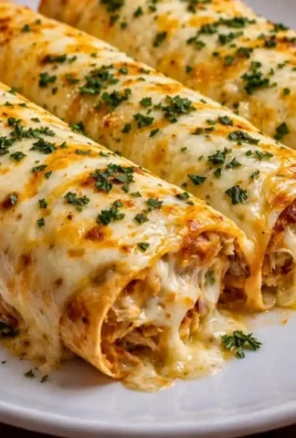 Healthy chicken enchiladas topped with cheese and cilantro on a plate