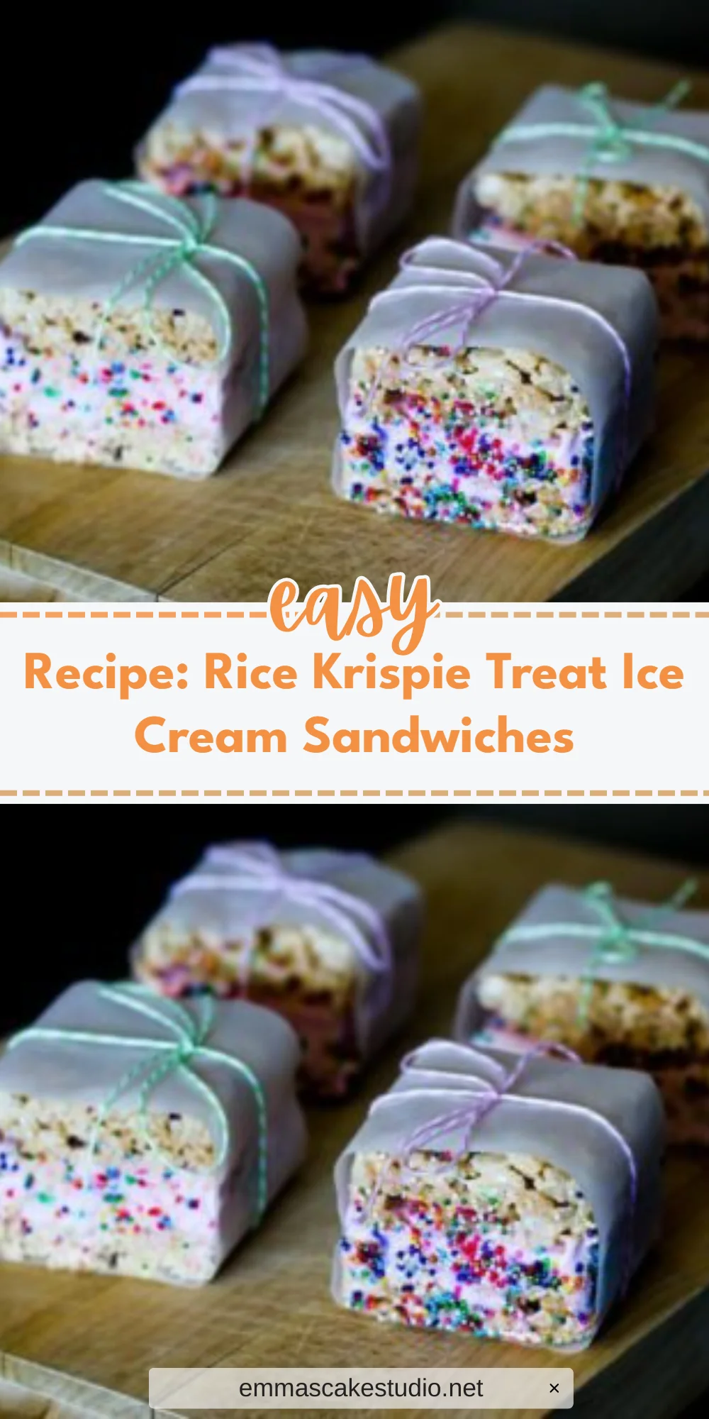 Recipe: Rice Krispie Treat Ice Cream Sandwiches
