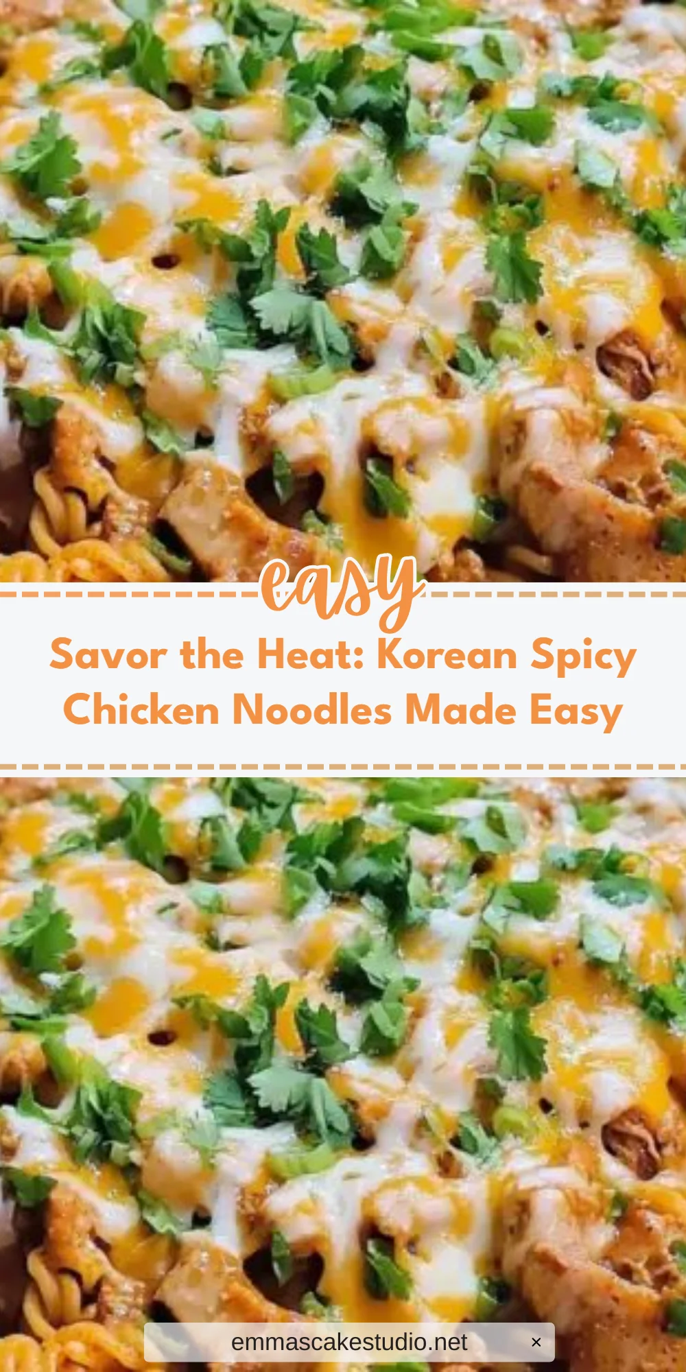 Savor the Heat: Korean Spicy Chicken Noodles Made Easy