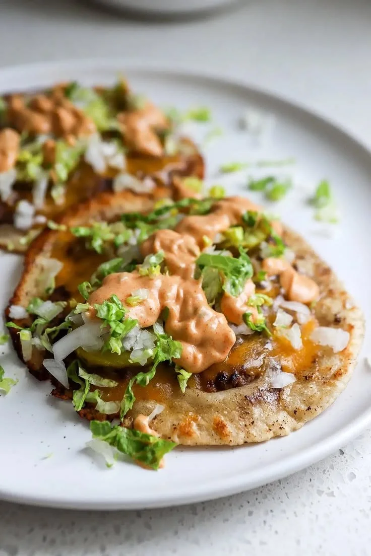 Smash Burger Tacos