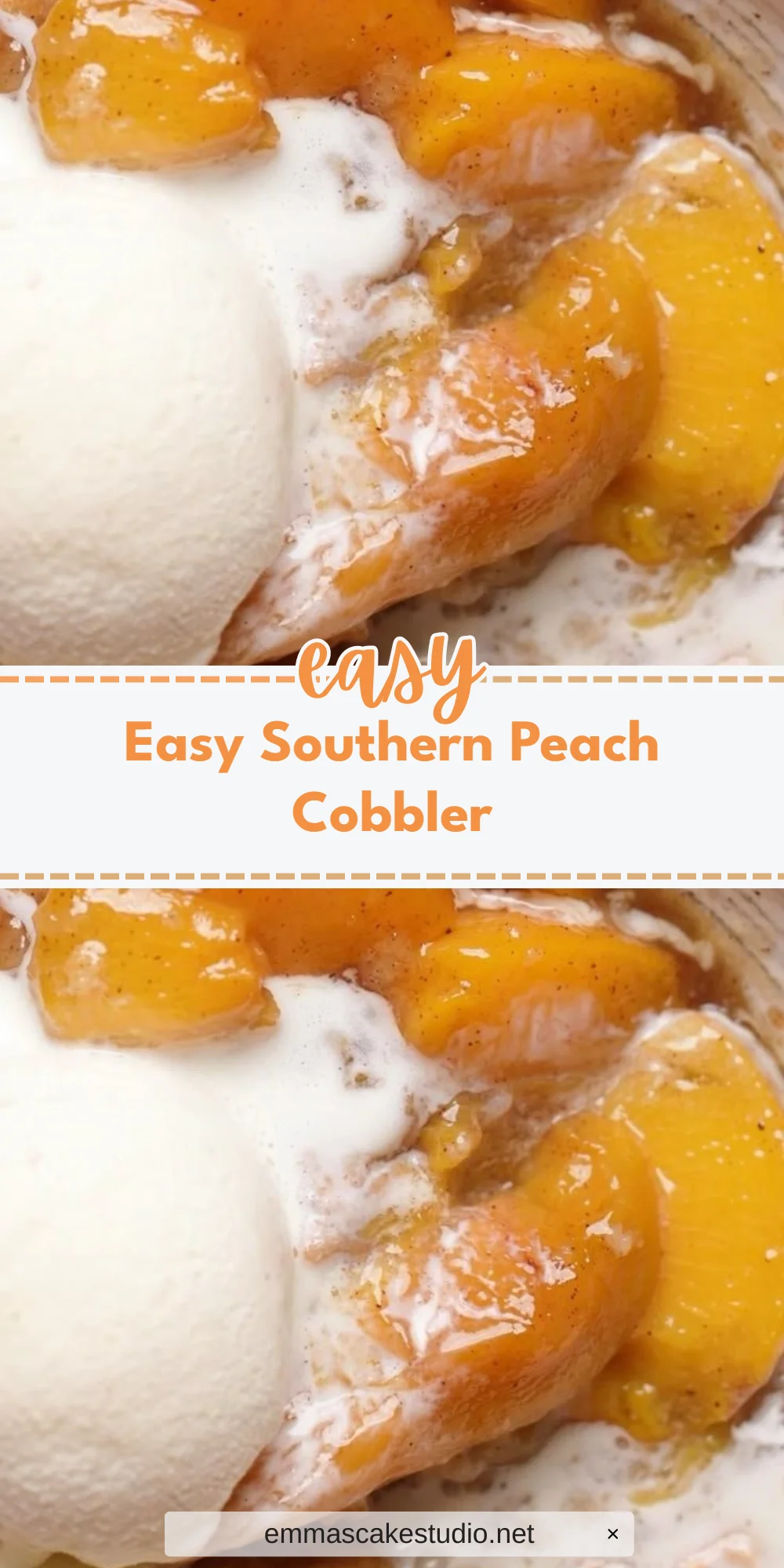 Easy Southern Peach Cobbler