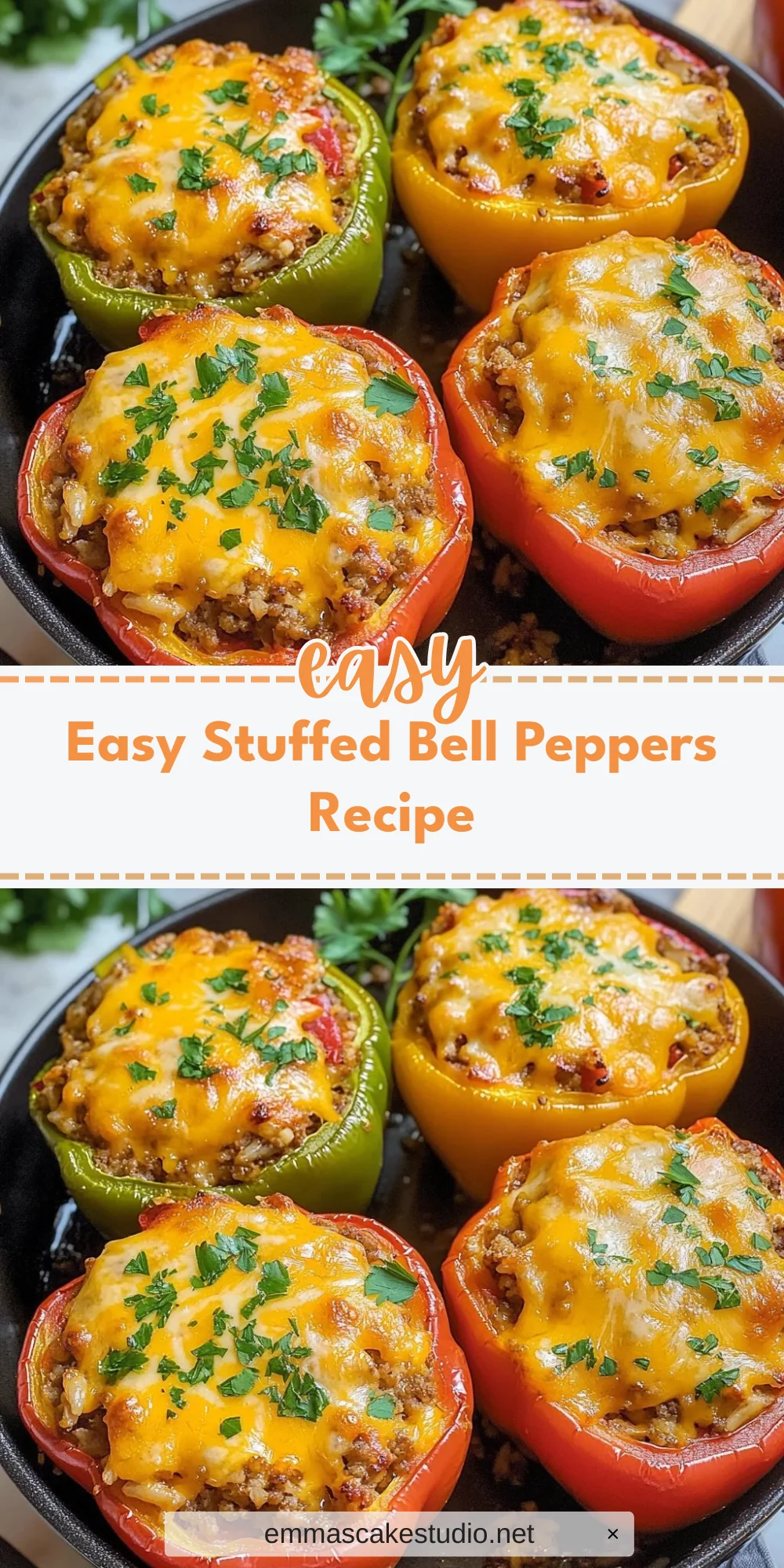Easy Stuffed Bell Peppers Recipe