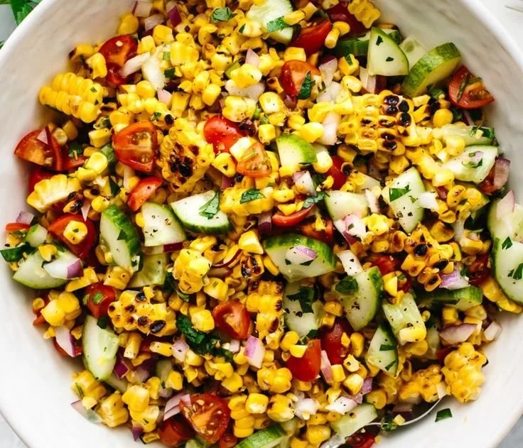 Grilled Corn Salad
