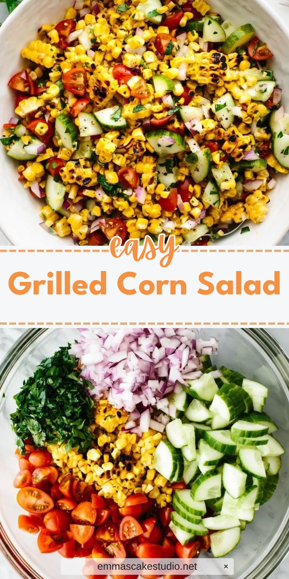 Grilled Corn Salad