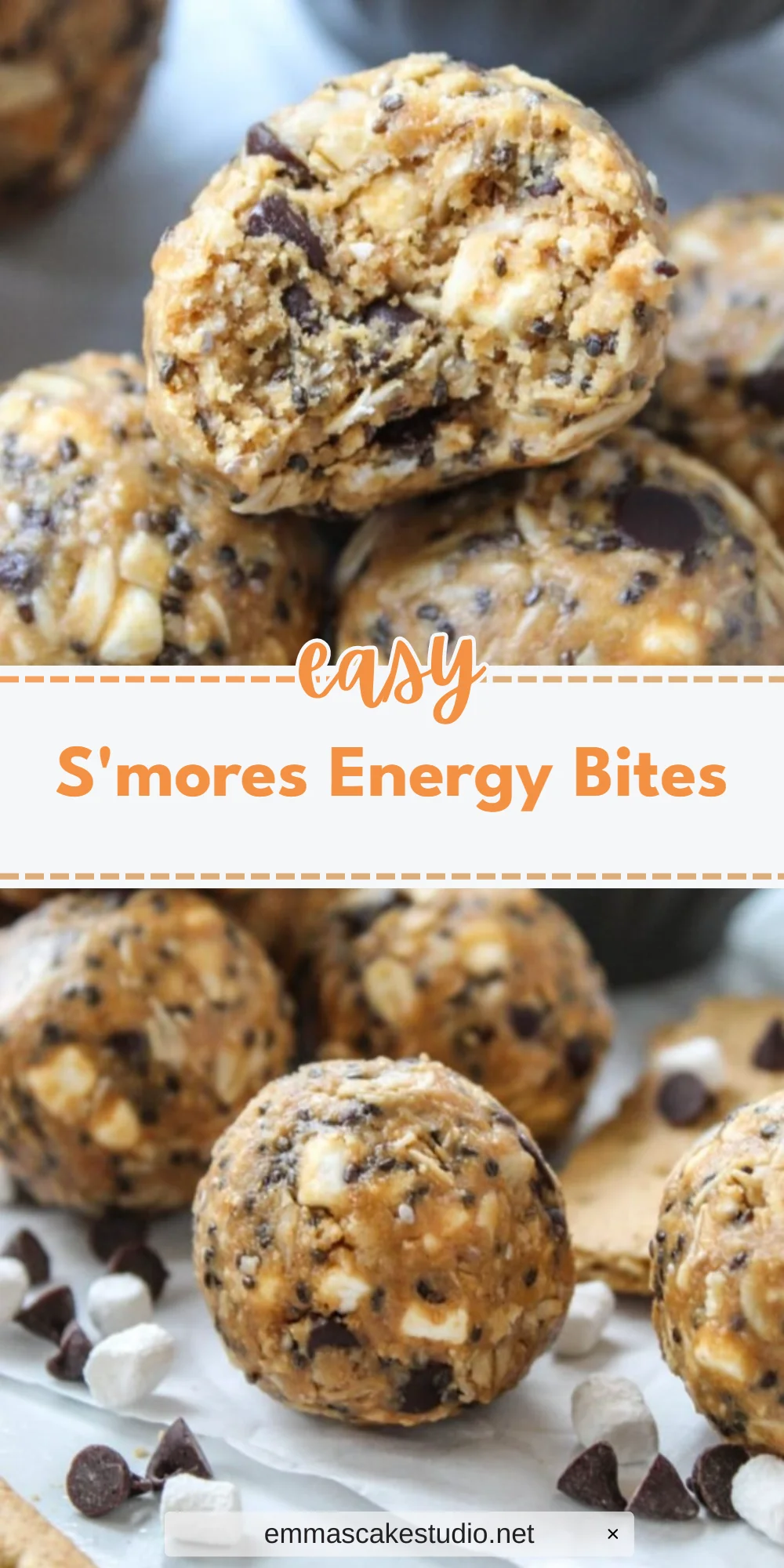 S'mores Energy Bites