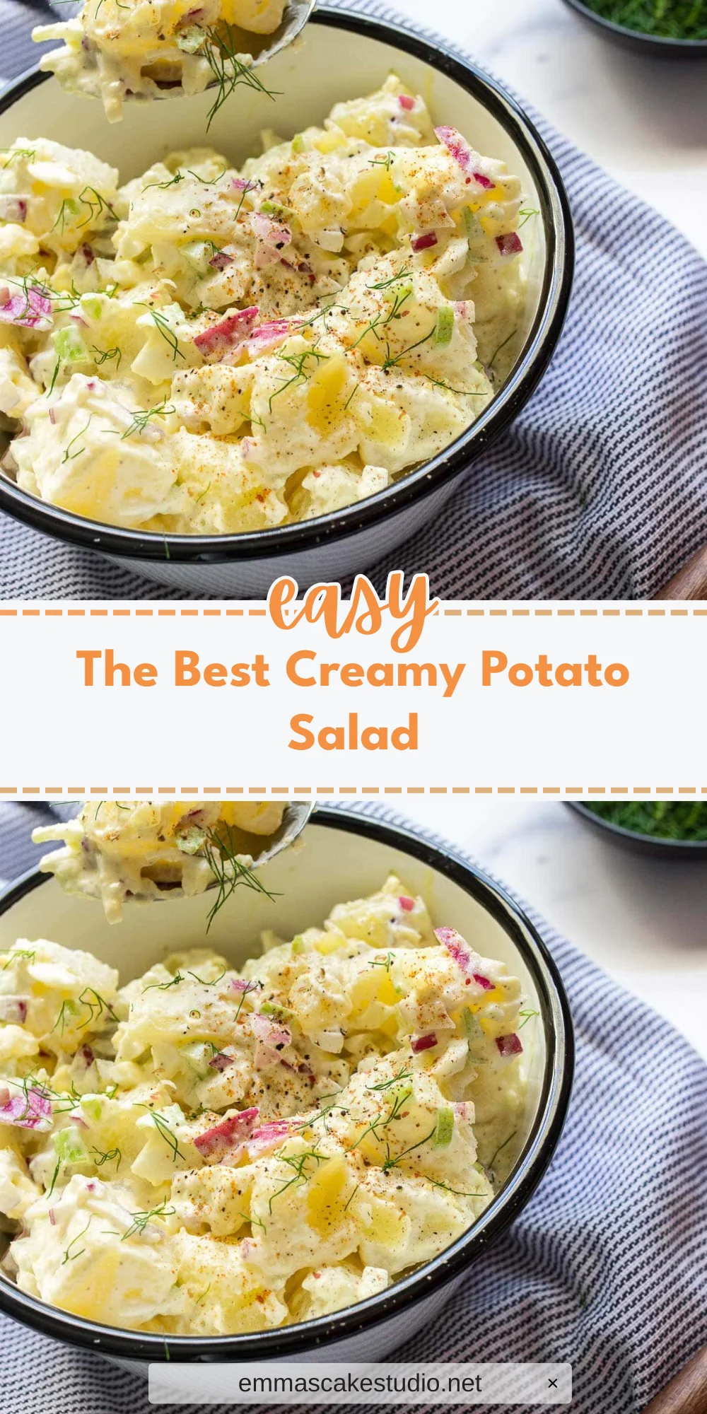 The Best Creamy Potato Salad