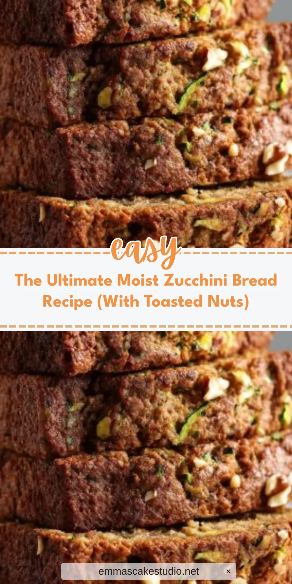 The Ultimate Moist Zucchini Bread Recipe (With Toasted Nuts)